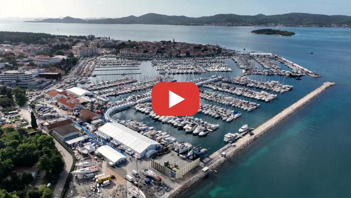 Biograd Boat Show 2023. Fly Over Video